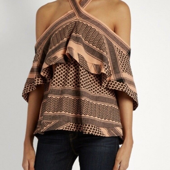 Cecilie Copenhagen Tops - NWT CECILIE COPENHAGEN SZ 2 Halter TOP TOPANGA
